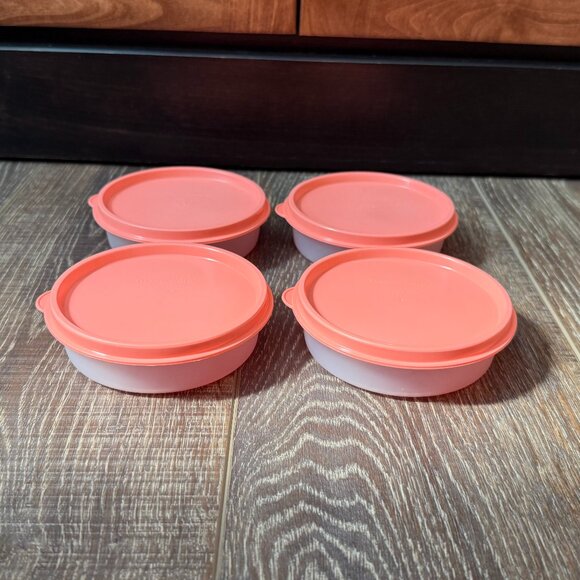 Tupperware Little Wonders Snack Bowl with Lid – Set of 4 - Picture 4 of 16